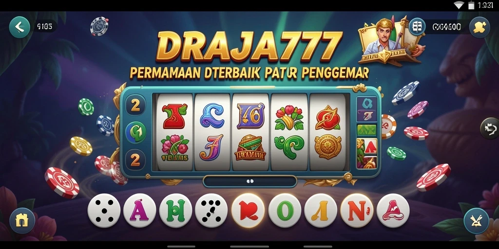 Tampilan gameplay DRAJA777 dengan variasi mode Domino yang seru.