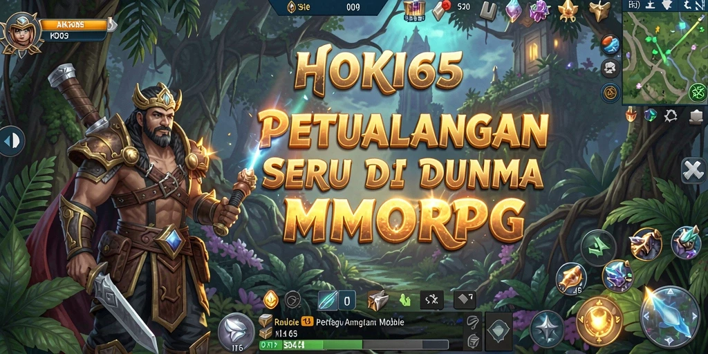 Screenshot utama HOKI65 menampilkan aksi seru dalam pertarungan multiplayer.