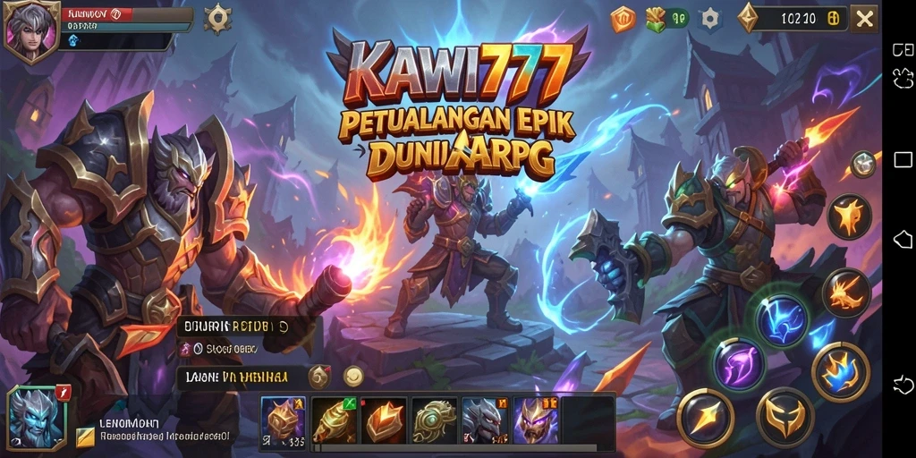 Tampilan gameplay KAWI777 yang menegangkan dan mendebarkan.