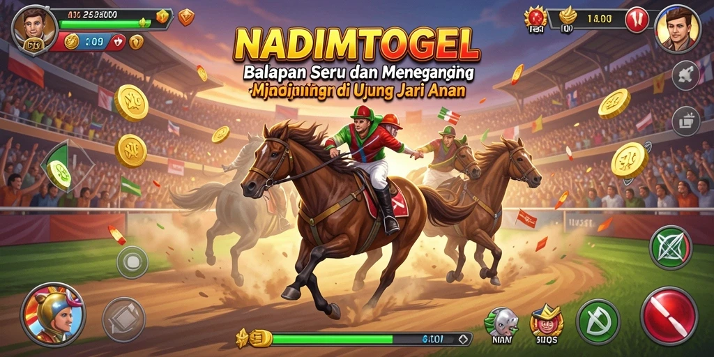 Tampilan gameplay yang seru dan penuh aksi di NADIMTOGEL.
