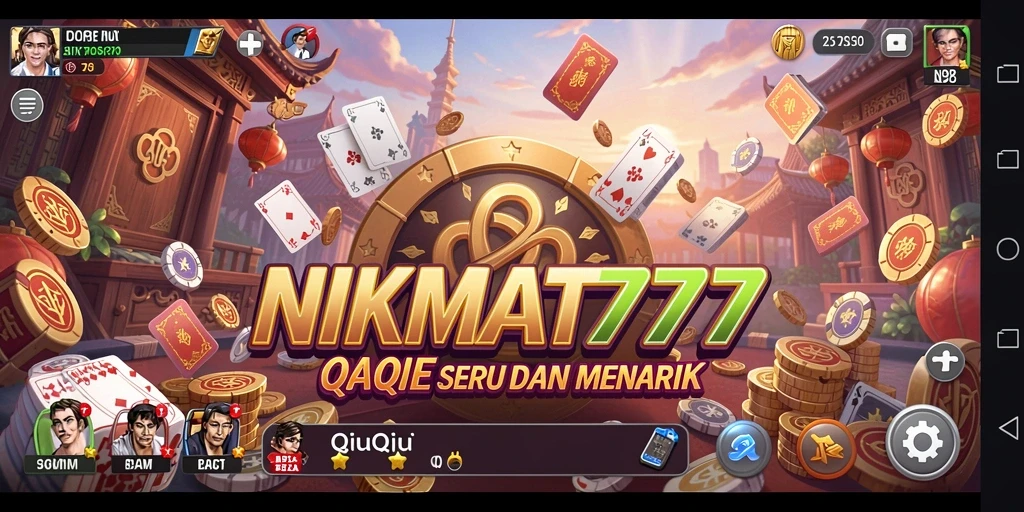 Screenshot gameplay QiuQiu NIKMAT777 yang menarik dan menantang.