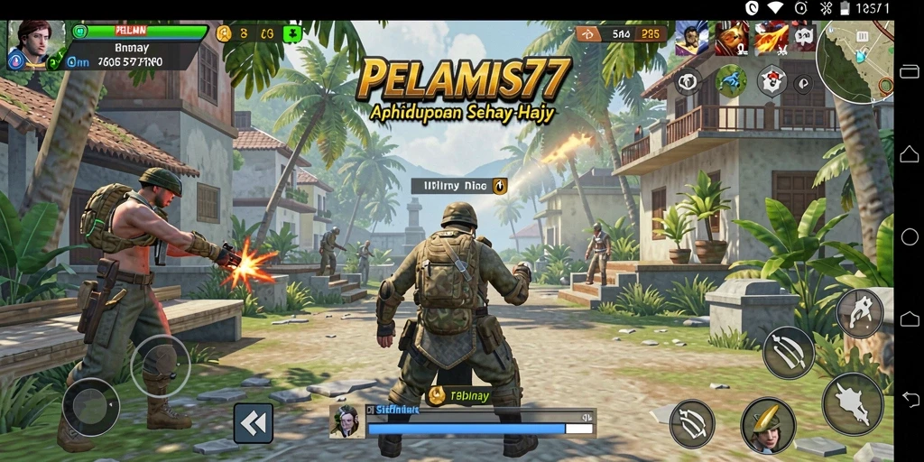Tampilan antarmuka PELAMIS77 yang user-friendly dan fungsional.