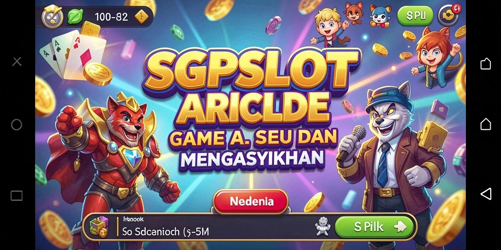 Tampilan gameplay SGPSLOT dengan grafis menawan dan tantangan seru.